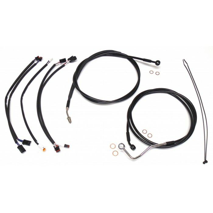 Magnum XR DOT ケーブルキット 12～14インチ ブラック/ブラックフィッティング-01