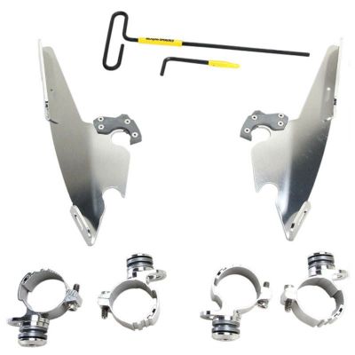 メンフィスシェード FAT/SLIM用 デタッチャブルマウントキット ポリッシュ 2011～2020 XL883L