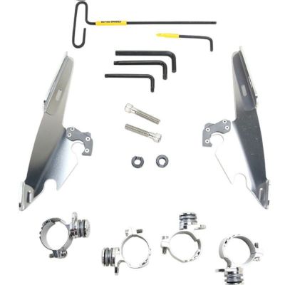 メンフィスシェード BATWING用 デタッチャブルマウントキット ポリッシュ 2010～2015 XL1200X