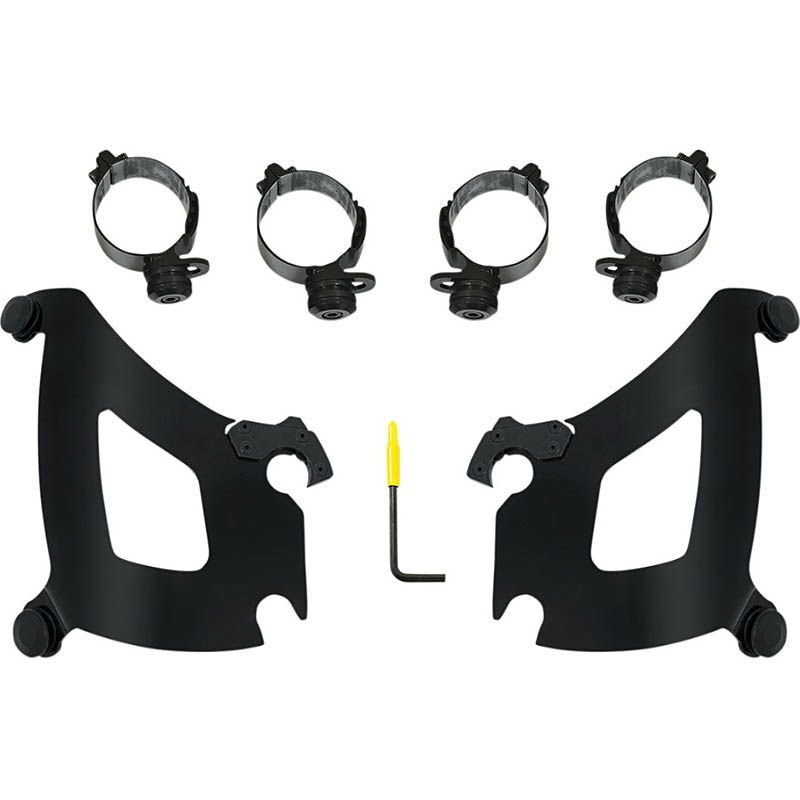 ハーレー　メンフィスシールド　　　　マウントキット付き　ハーフスモーク ハーレー メンフィスシールド マウントキット付き ハーフ