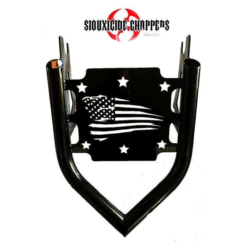 Siouxside Choppers デタッチャブルラゲッジラック アメリカンフラッグ-01