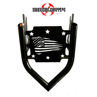 Siouxside Choppers デタッチャブルラゲッジラック アメリカンフラッグ