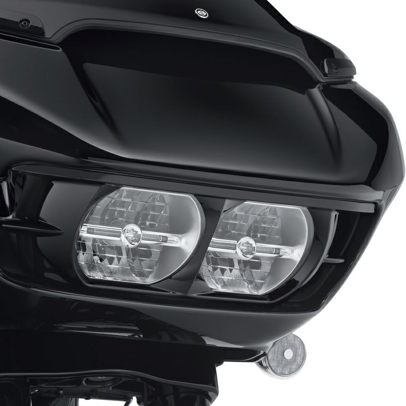 ロードグライド・ヘッドライトトリム ビビッドブラック-01