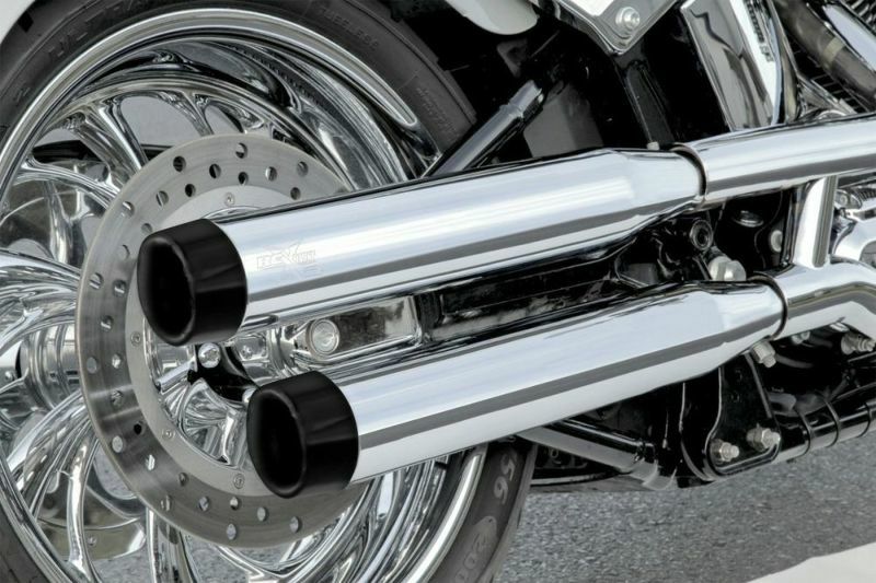 RCX Blitz 3インチ スリップオンマフラー　クローム/ブラック-02
