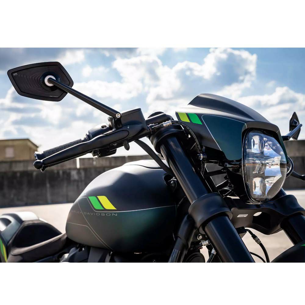 Motogadget MOビュー・グラスレスミラー レース ブラック 右側用 