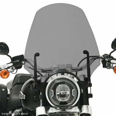 メンフィスシェード エルパソ スポーツウィンドシールド ブラックスモーク 19インチ