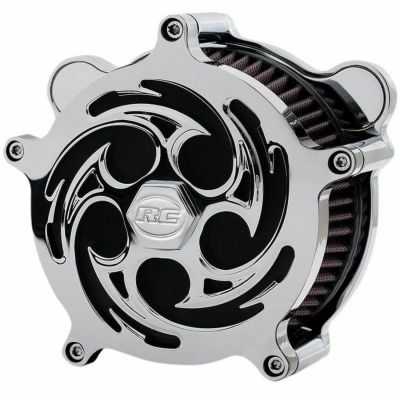 RC Components　エアストライク　エアクリーナー　クローム　ツインカム　ケーブルスロットル車