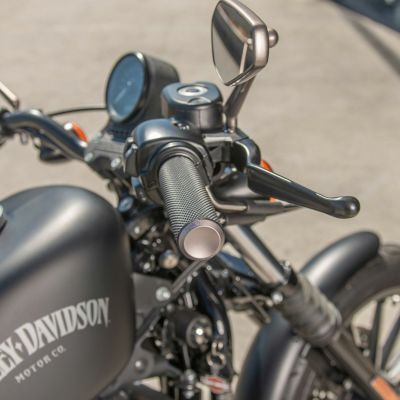Arlen Ness ナール・グリップ チタニウム ケーブルスロットル用