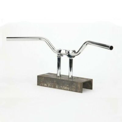 坂下ハンドル ロー (クローム)　ケーブルスロットル車　ヘコミ有