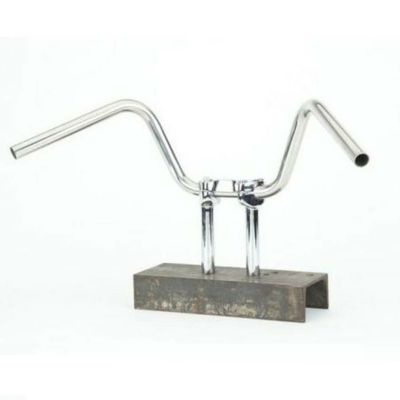 坂下ハンドル プルバック（クローム） ケーブルスロットル車　ヘコミ有