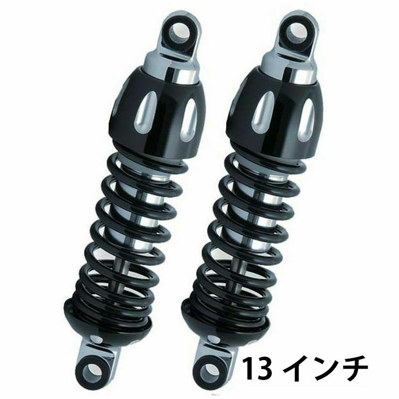 プログレッシブ 430シリーズ サスペンション ヘビーデューティー・ブラック スポーツスター 13インチ-01