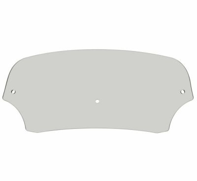 メンフィスシェード バットウィングフェアリング用 ウィンドシールド 5インチ　ライトスモーク