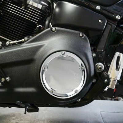 スラッシンサプライ(THRASHIN SUPPLY) ディッシュ ダービーカバー クローム M8ソフテイル