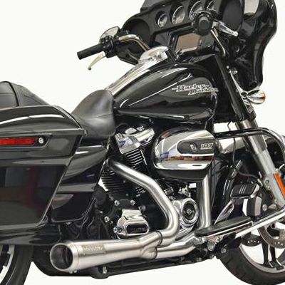 Bassani ロードレイジ ステンレス2in1ショートフルエキゾーストマフラー シルバー M8ツーリング