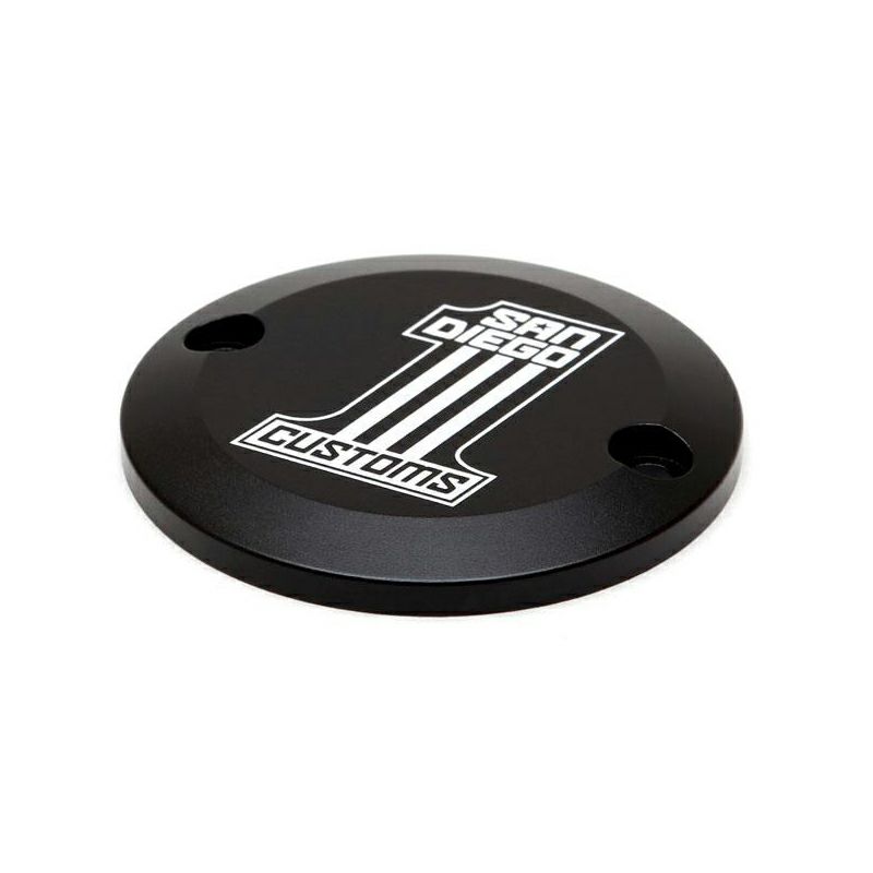 San Diego Customs SDC ナンバー1 M8 タイミングカバー ブラック-02