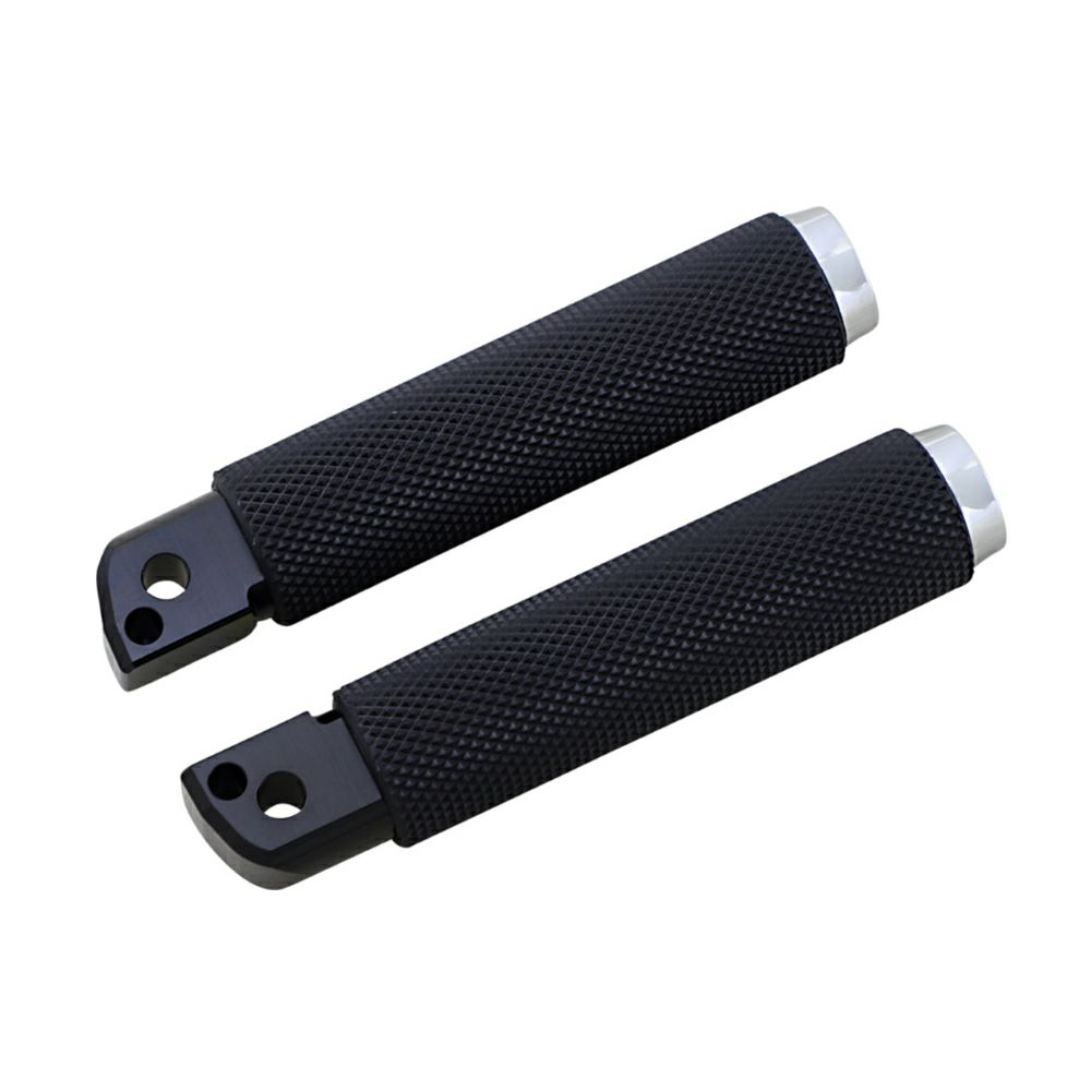 Rough Crafts ナール パッセンジャー用フットペグ クローム-01