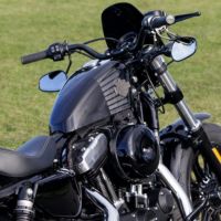 DART クラシック・フライスクリーン SPORTSTER48　49㎜フォーク車用 ミッドナイト-01