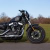 DART クラシック・フライスクリーン SPORTSTER48　49㎜フォーク車用 ミッドナイト-04