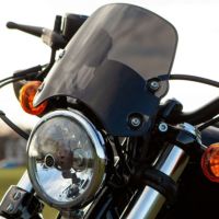 DART ピラーニャ・フライスクリーン SPORTSTER48　49㎜フォーク用 ミッドナイト-01