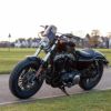 DART ピラーニャ・フライスクリーン SPORTSTER48　49㎜フォーク用 ミッドナイト-06