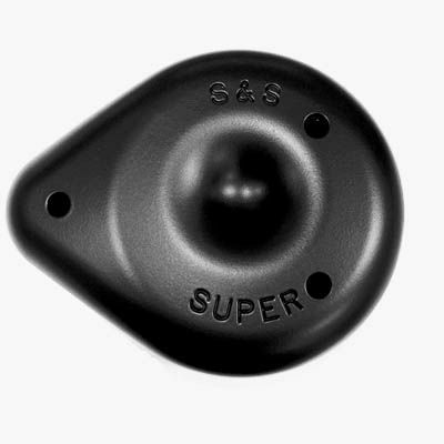 S＆S エアークリーナカバー マットブラック **塗装加工のみ**