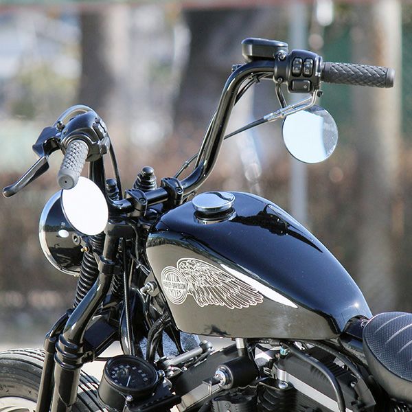 GLEAMING WORKS エイプハンドルバー ナロー クローム-04