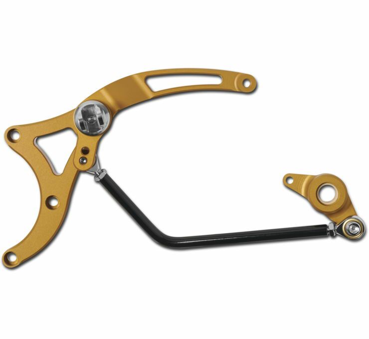 パフォーマンスマシン ミッドコントロールキット M8ツーリング ゴールド-04