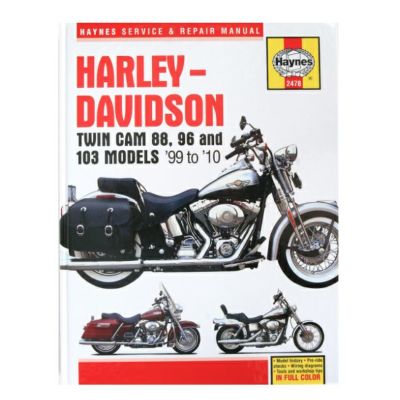 Haynes モーターサイクルリペアマニュアル 1999～2010ツインカム