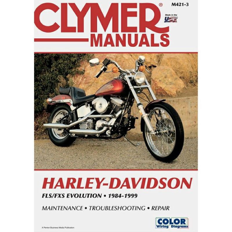 CLYMER モーターサイクルリペアマニュアル 1984～1999ソフテイル/FX-01