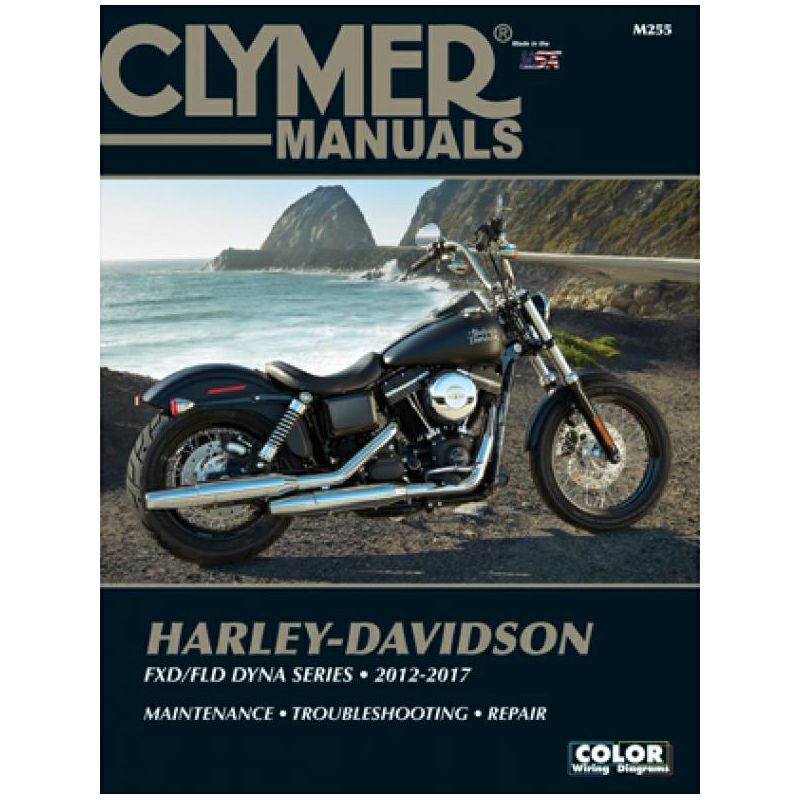 CLYMER モーターサイクルリペアマニュアル 2012～2017ダイナ-01