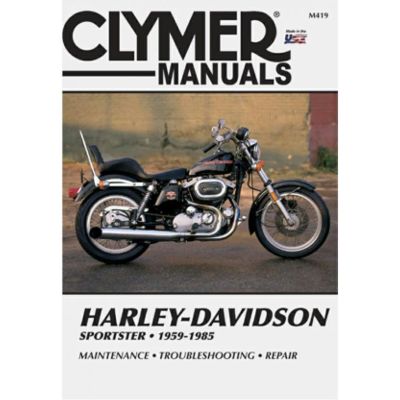 CLYMER モーターサイクルリペアマニュアル 1959～1985スポーツスター