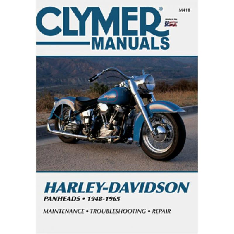 CLYMER モーターサイクルリペアマニュアル 1948～1965パンヘッド-01