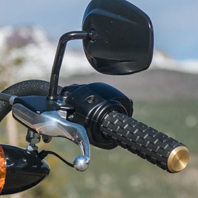 Arlen Ness エアトラック・グリップ 電子制御スロットル用 ブラス