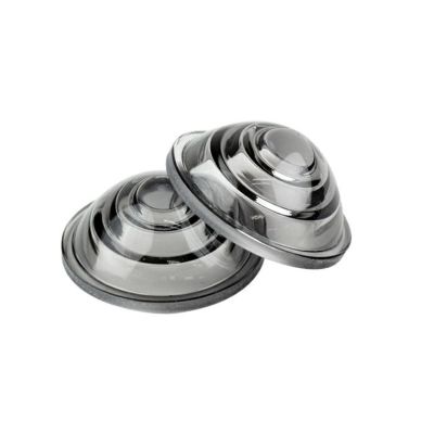 GLEAMING WORKS ビレットウインカー用ガラスレンズ スモーク