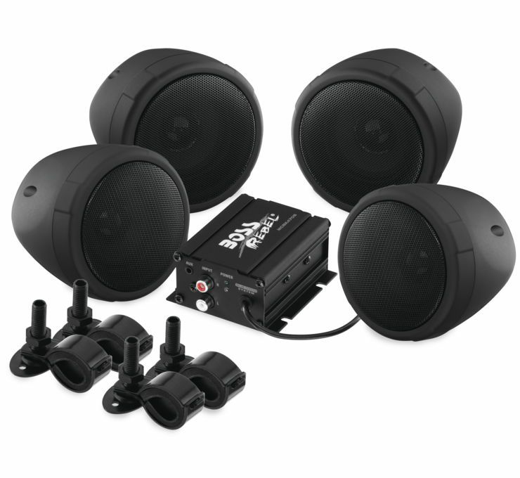 Boss Bluetooth 2ch+2ch スピーカー＆アンプシステム ブラック 