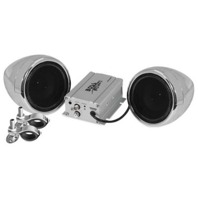 Boss Bluetooth 2ch スピーカー＆アンプシステム クローム