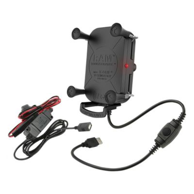 RAM MOUNTS ワイヤレスチャージャー付スマホホルダー