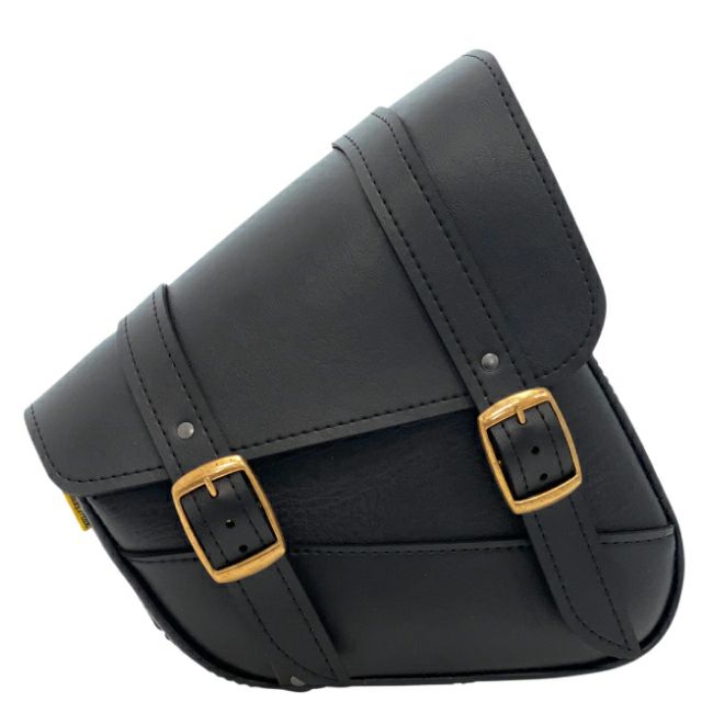 Willie & Max ブラスモンキー・デュアルショック用スイングアームバッグ ブラック-02