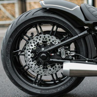 Killer Custom DISLIKE 11.5インチ・フルフローティングブレーキローター リア用 ブラック