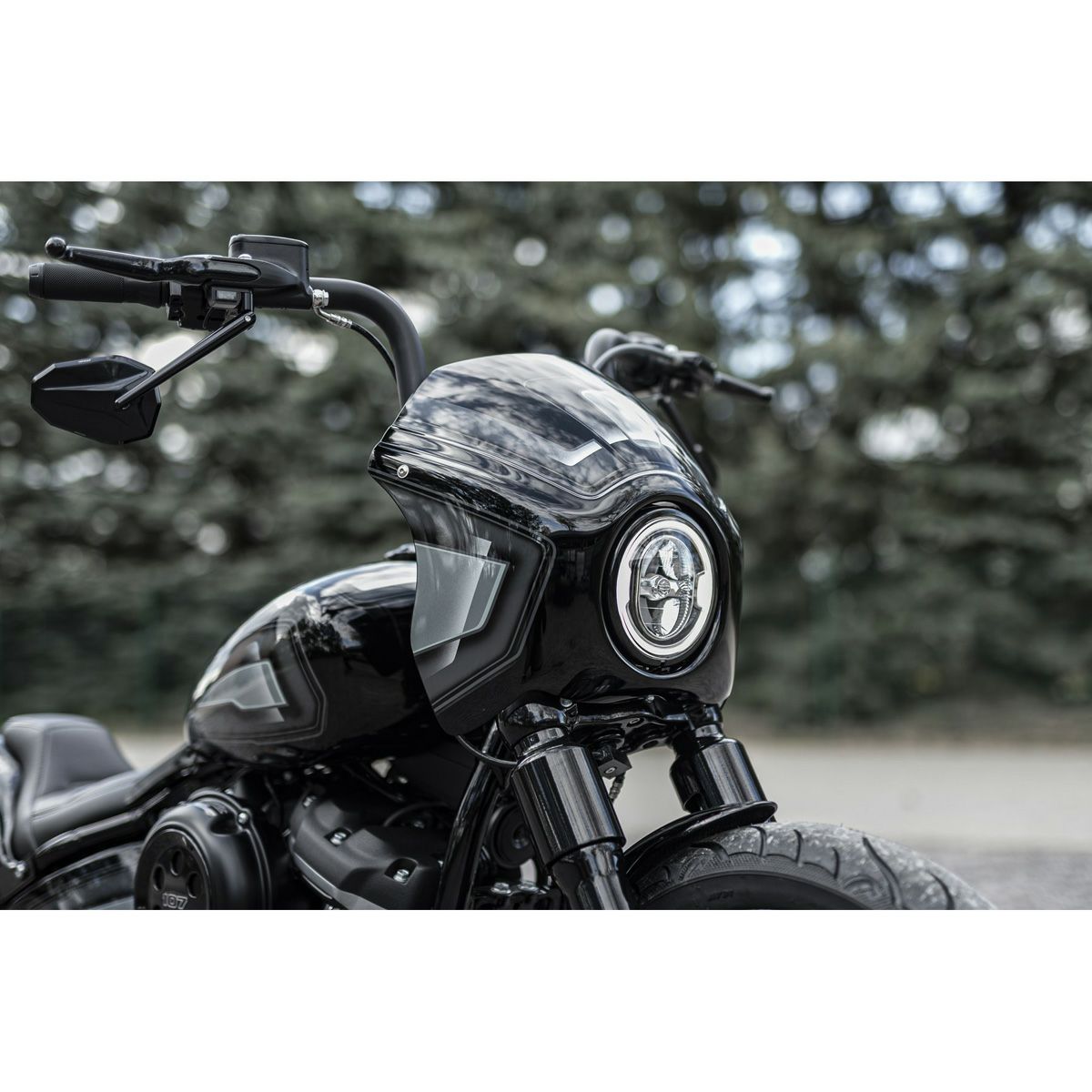 Killer Custom ロワーフォークカバー FXBB/S ブラックパウダーコート-03