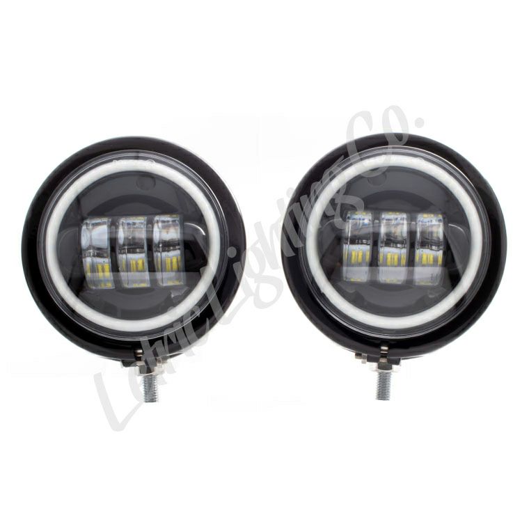 Letric Lighting HALOリング付きLEDパッシングライト ブラック-02