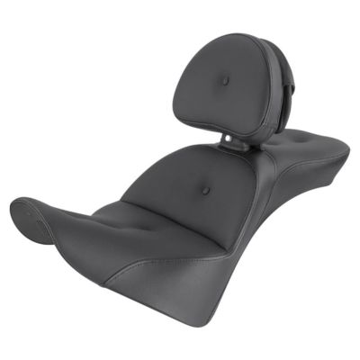 【SALE】Saddlemen エクスプローラー ゲル入り RSシート ライダーバックレスト付