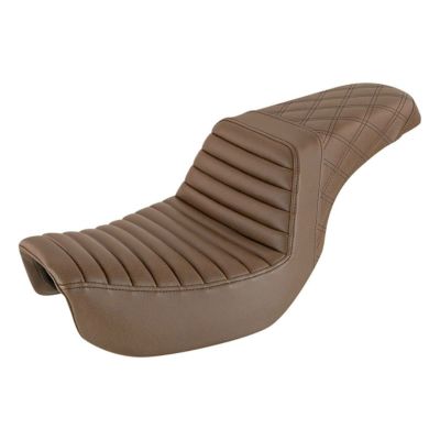【SALE】Saddlemen ステップアップシート タックロール ラティス ブラウン