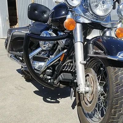 BAGGER デビルカスタム クラッシュバー エンジンガード　ブラック