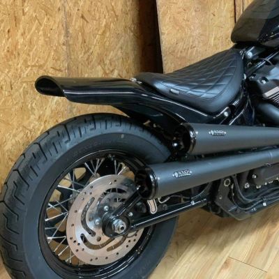 Rough Crafts ロングダックテイル リアフェンダーキット ブラック