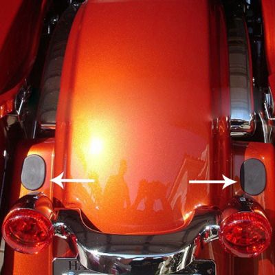 V-FACTOR リアフェンダー アンテナホールプラグ ハーレー・ツーリングモデル用