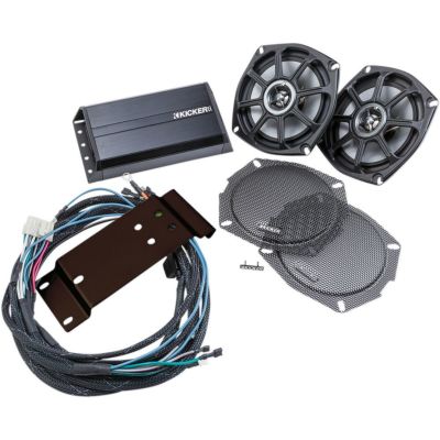 【SALE】KICKER Coaxial スピーカー&アンプキット 98～13 FLTR/U/X