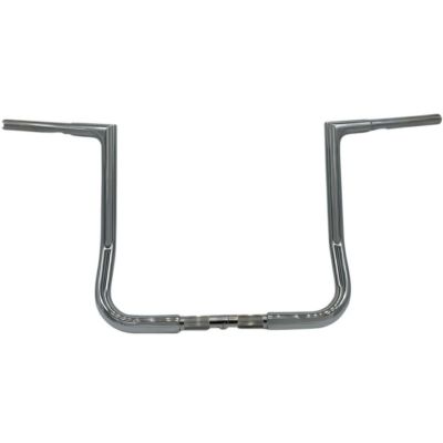 Fat Baggers 1.25インチ・フラットトップ ハンドルバー バットウィングフェアリング用 14インチ クローム