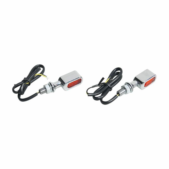 MCS Fastline LEDウインカー　クローム/アンバーレンズ-02