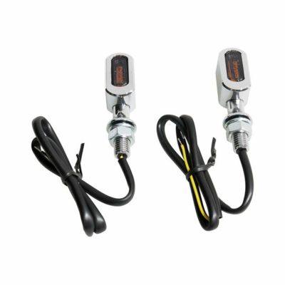 Fastline LED超小型ウインカー　クローム/スモークレンズ